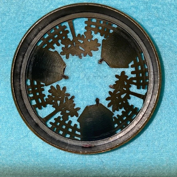 YANKEE home sweet home luminary candle topper - Picture 4 of 5